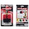 Drillbrush Outdoor - Garden - Patio - Deck - Cleaning Supplies - Drill Brush - Bi Original Red-Blk STIFF - alternate 1